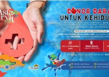 Donor Darah di WaterBoom Lippo Cikarang: 100 Pendonor Wujudkan Aksi Nyata untuk Kehidupan