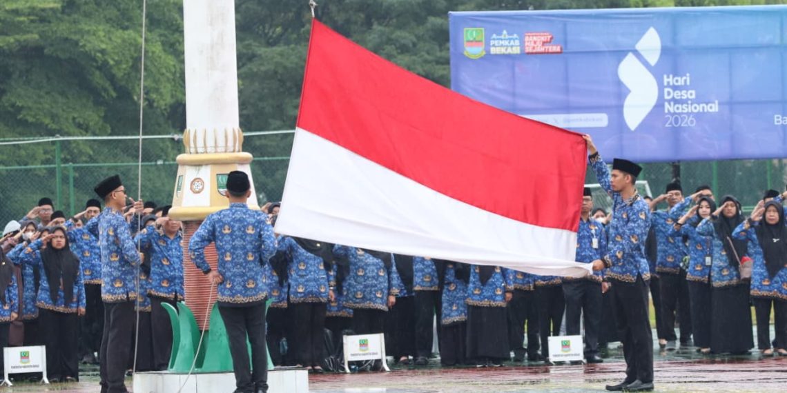 Di Bawah Rintik Hujan, ASN Kabupaten Bekasi Bersiap Menyambut Ramadan