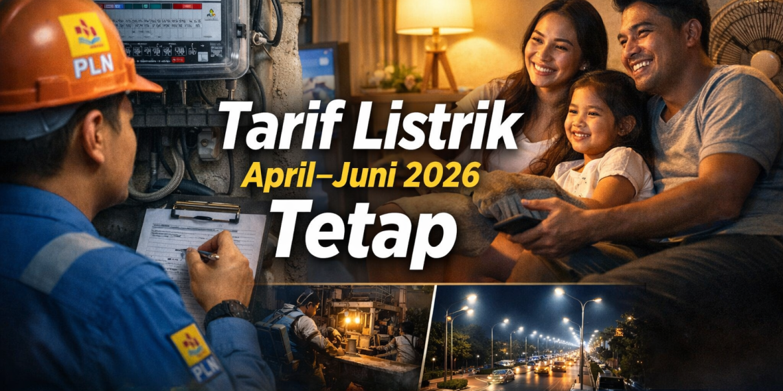 Tarif Listrik Tetap, Nafas Masyarakat Dijaga di Tengah Tekanan Ekonomi