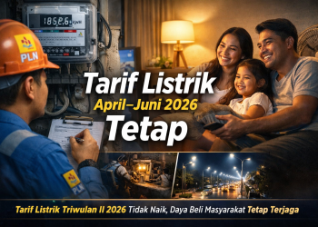 Tarif Listrik Tetap, Nafas Masyarakat Dijaga di Tengah Tekanan Ekonomi