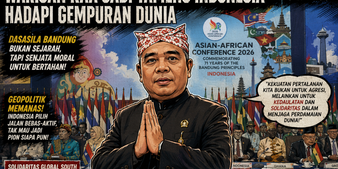 71 Tahun KAA: Dari Meja Diplomasi ke Arena Panas! Indonesia Diuji di Tengah Gempuran Kekuatan Besar