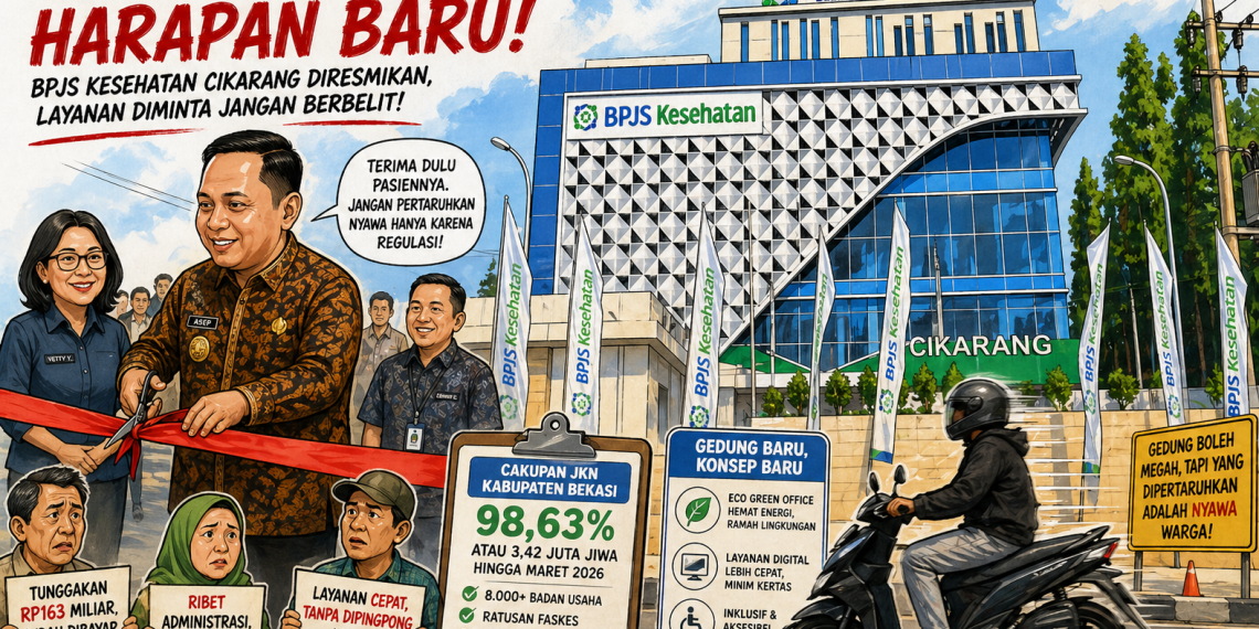 Akhirnya Punya Rumah Sendiri! BPJS Kesehatan Cikarang Siap Layani Jutaan Peserta Lebih Maksimal