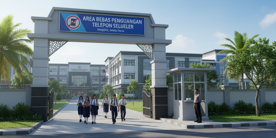 SMPN 1 Cikarang Timur ‘Gempur’ Gawai! Ponsel Dilarang Masuk Sekolah demi Selamatkan Generasi Digital