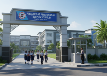 SMPN 1 Cikarang Timur ‘Gempur’ Gawai! Ponsel Dilarang Masuk Sekolah demi Selamatkan Generasi Digital