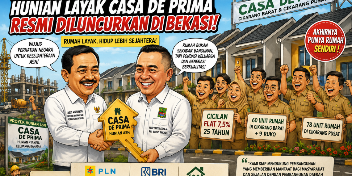Casa De Prima Resmi Dibuka, ASN Kini Tak Lagi Pusing Cicilan Ganas