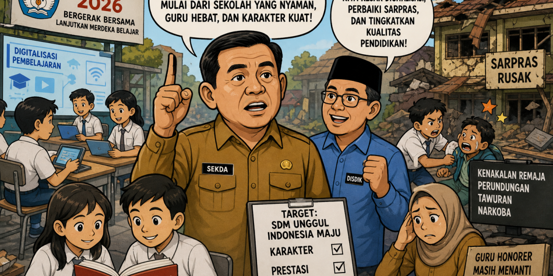 Sekda Bekasi Angkat Bicara: Sekolah Harus Nyaman, Bukan Sarang Masalah