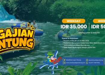 “GAJIAN BARU MASUK, WARGA LANGSUNG NYEBUR!” WaterBoom Lippo Cikarang Tebar Tiket Murah, Harga Mulai Rp 35 Ribu!