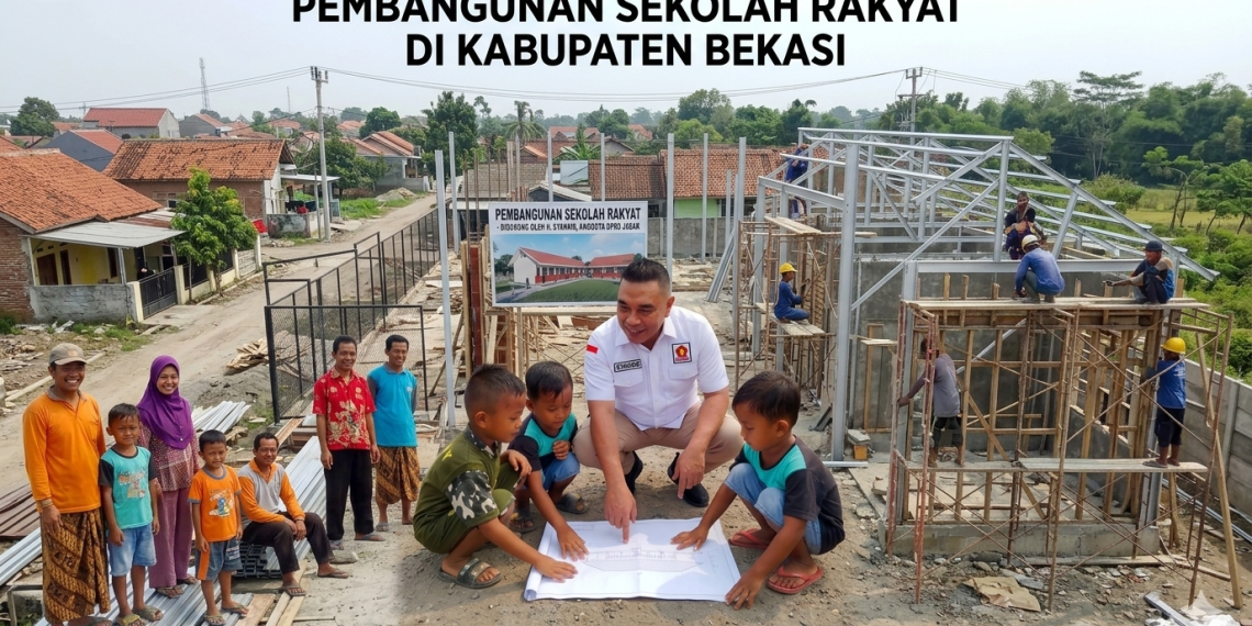 Sekolah Rakyat Hadir di Bekasi, H. Syahrir: Jalan Anak Kurang Mampu Raih Masa Depan Cerah!