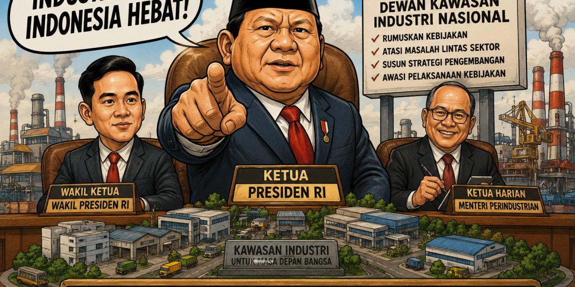 Prabowo Turun Tangan!”DKIN’ Industri Segera Dibentuk!
