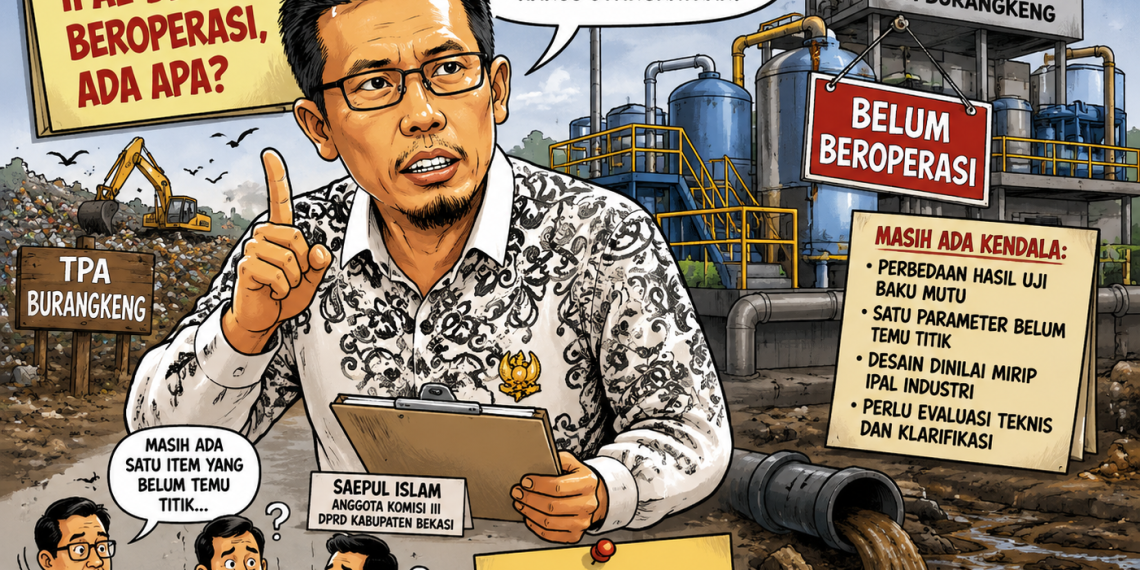 DPRD Turun Gunung, Usut Mandeknya IPAL di TPA Burangkeng