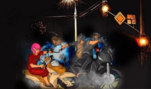karikatur pembegalan