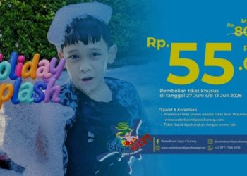 Libur Sekolah Makin Seru! WaterBoom Lippo Cikarang Gelar Holiday Splash, Tiket Mulai Rp55 Ribu