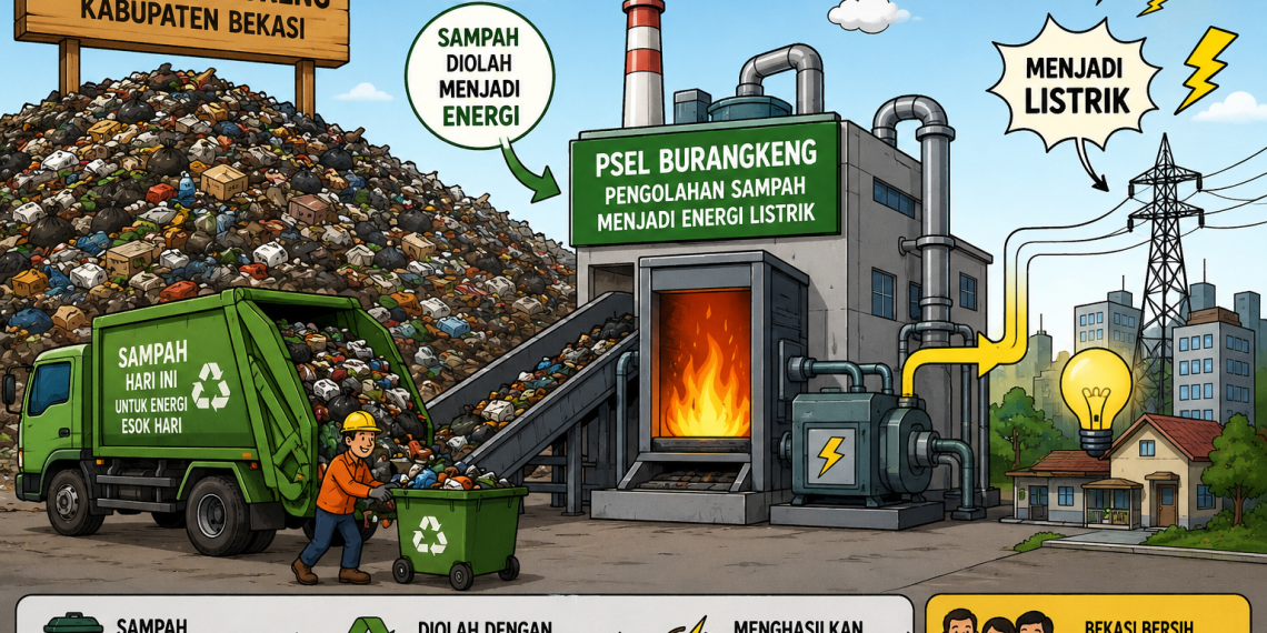 Gunungan Sampah Bekasi Mau Disulap Jadi Listrik, Investor Raksasa China Turun Tangan!