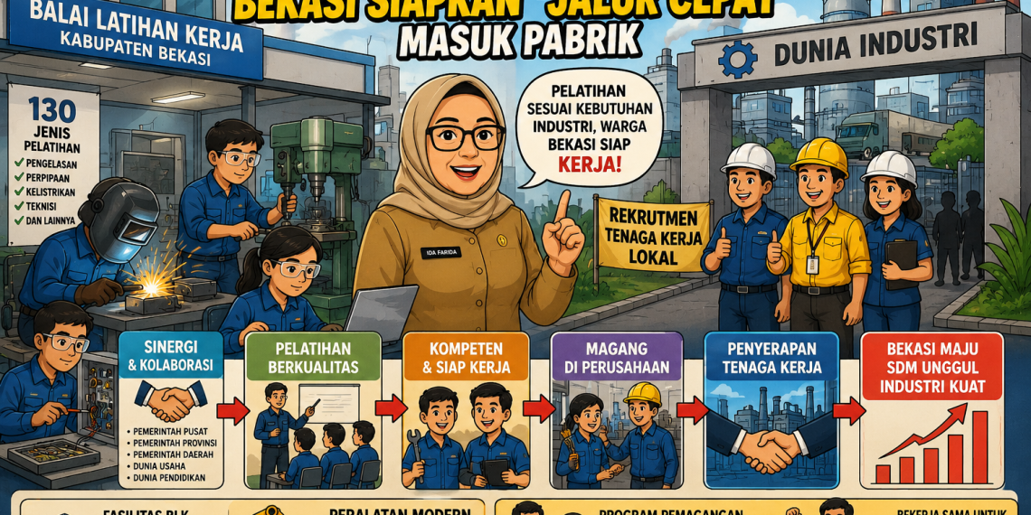 Mau Kerja di Kawasan Industri? Bekasi Siapkan 130 Pelatihan Biar Langsung Direkrut