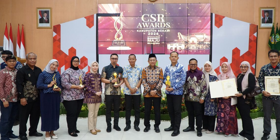 PT Jababeka Infrastruktur Borong Penghargaan di Ajang TJSLP/CSR Awards 2026 Kabupaten Bekasi
