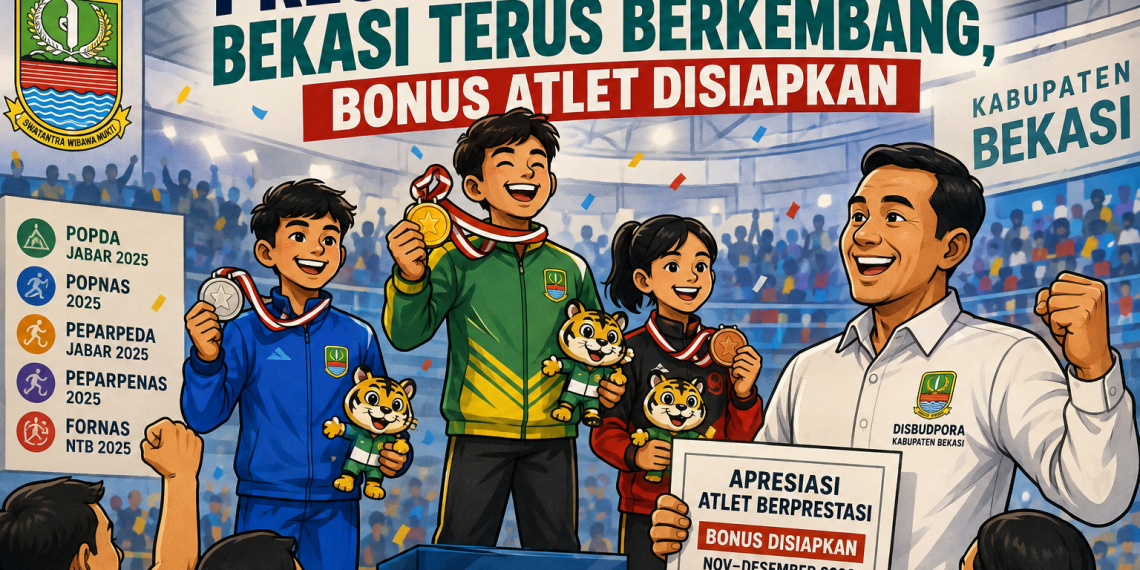 Ketika Prestasi Atlet Bekasi Tak Hanya Soal Medali, Tapi Juga Penghargaan