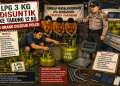 LPG 3 Kg “Disuntik” ke Tabung 12 Kg, Tiga Orang Diciduk Polisi