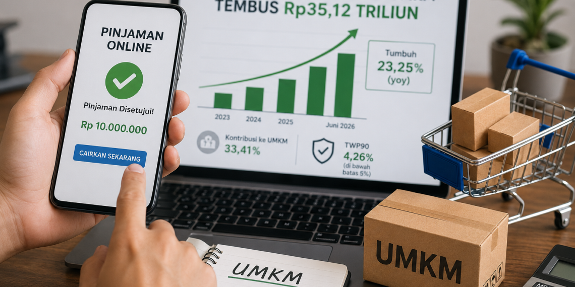 Pindar Kucurkan Rp35,12 Triliun untuk UMKM, OJK Soroti Risiko Kredit