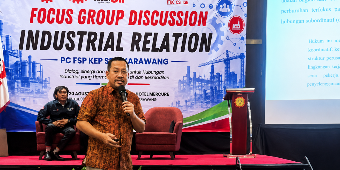 Gotong Royong Jadi Kunci Hubungan Industrial, Dr. Anwar Budiman : Pekerja Bahagia, Perusahaan Maju