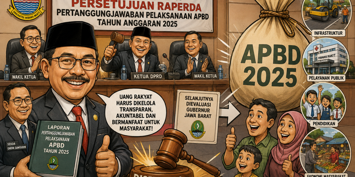 APBD 2025 Ketok Palu! Asep: Jangan Cuma Formalitas, Uang Rakyat Harus Terasa Manfaatnya