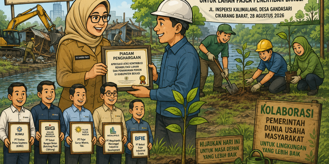 Dari Lahan Bekas Bangli, Tumbuh Harapan Hijau di Kabupaten Bekasi