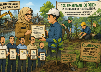 Dari Lahan Bekas Bangli, Tumbuh Harapan Hijau di Kabupaten Bekasi
