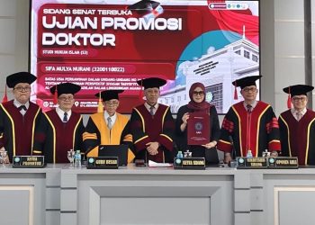 Sifa Mulya Nurani, Dosen UPB Cikarang, Sidang Terbuka Promosi Doktor dipimpin Prof. Dr. H. Aden Rosadi Dosen UIN SGD asal Bekasi