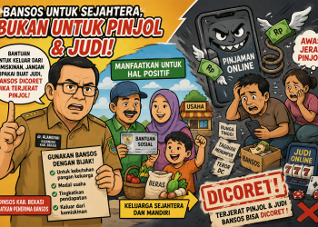 Bansos Habis Bayar Utang Pinjol? Dinsos Bekasi: Siap-siap Dicoret!