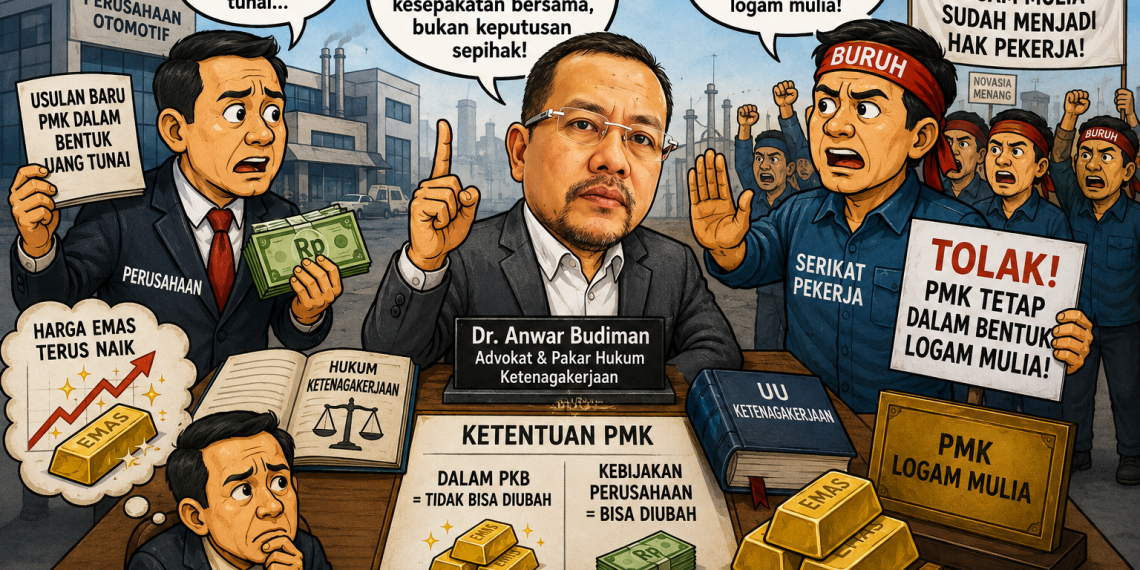 PMK Perusahaan Mau Diganti Emas Jadi Duit, Dr. Anwar Budiman : Nggak Bisa Asal Ubah!