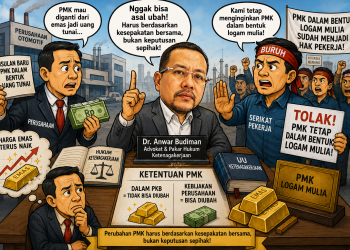 PMK Perusahaan Mau Diganti Emas Jadi Duit, Dr. Anwar Budiman : Nggak Bisa Asal Ubah!