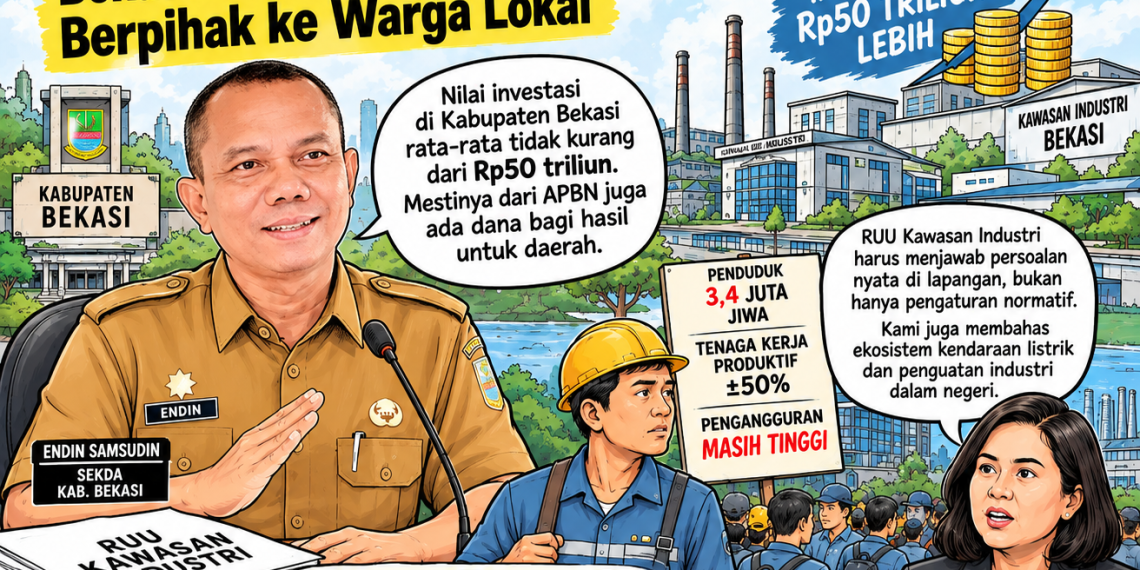 Investasi Rp50 Triliun Masuk, Pemkab Bekasi : Mana Jatah Daerah?