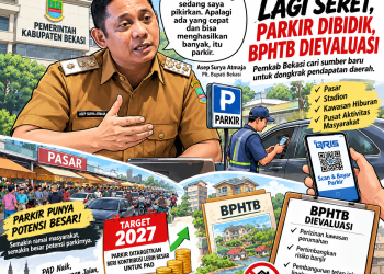 PAD Kabupaten Bekasi Lagi Seret, Parkir Dibidik, BPHTB Dievaluasi