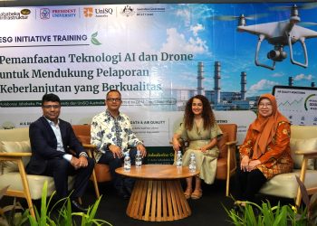 Jababeka Gelar Pelatihan Pemanfaatan AI dan Drone untuk Pelaporan Keberlanjutan bersama President University dan University of Southern Queensland