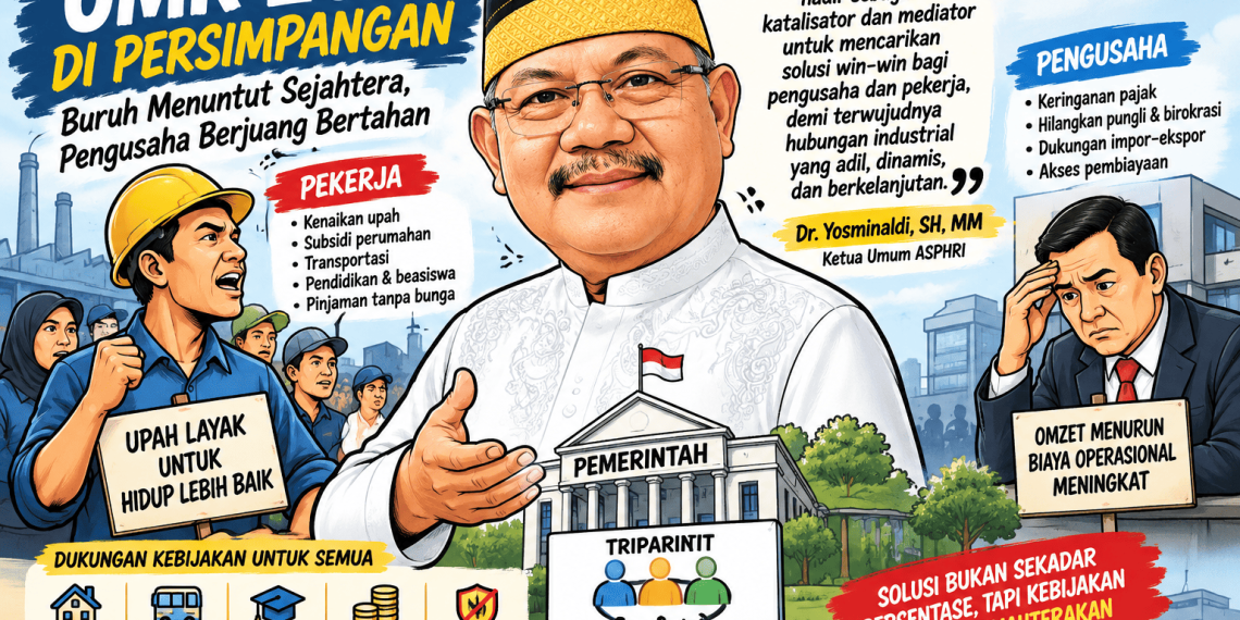 Pemerintah wajib pro aktif, konseptual dan solutif dalam penyelesaian masalah klasik upah mininum