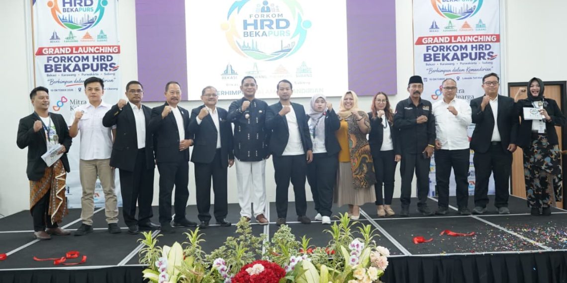 HRD Bekapurs Resmi Dibentuk, Plt Bupati Bekasi Asep : Saatnya Perkuat SDM dan Hubungan Industrial