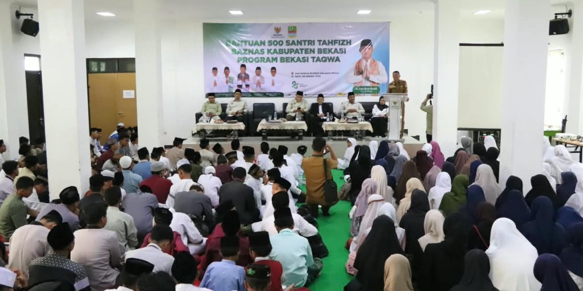 BAZNAS Kabupaten Bekasi Salurkan Rp500 Juta untuk 500 Santri Penghafal Al-Qur’an